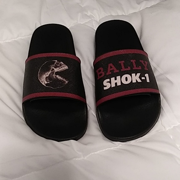 NEW!!! Men's Bally rubber slides